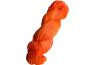 Preview: Leuchtendes Orange als 100g-Strang High Twist