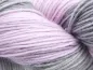 Preview: Handgefärbter Strang Trekking-Sockengarn flieder-grau