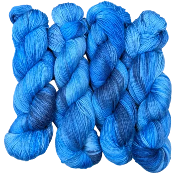 Balance handgefärbt tintenblau