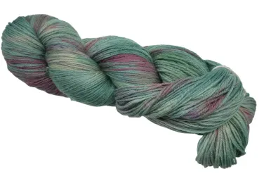 High-Twist-Strang-handgefärbter-Merinomischung