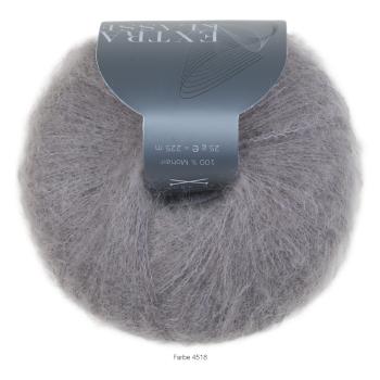 Extraklasse - Kid Mohair in grau