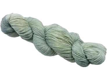 Fine Cotton handgefärbt graugrün
