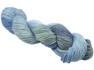 Baumwollmix in blau-grau