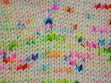 Preview: cken creme Konfettibunt 20Gr. 37-38 Detailbild