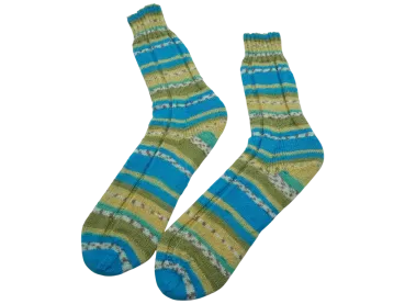 Handgestrickte Socken in Gr. 49/50