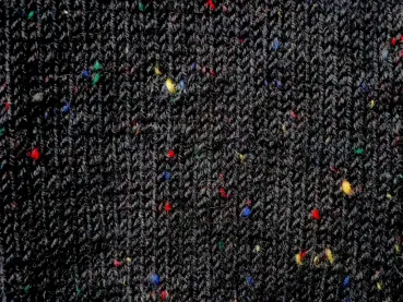 Preview: Schwarz mit bunten kleinen Einschlüssen