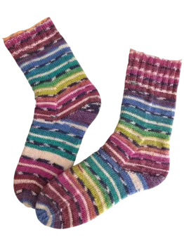 Socken ohne Wolle in Größe 35/36