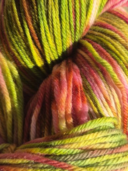 Handgefärbtes Premium-Garn „Herbstleuchten“ – High Twist von Atelier Zitron