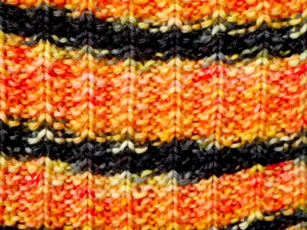 Handgestrickte Socken Gr. 39-40 im Deutschland-Look