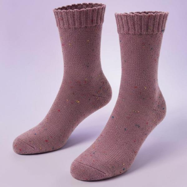 Handgestrickte Socken in Gr. 35/36