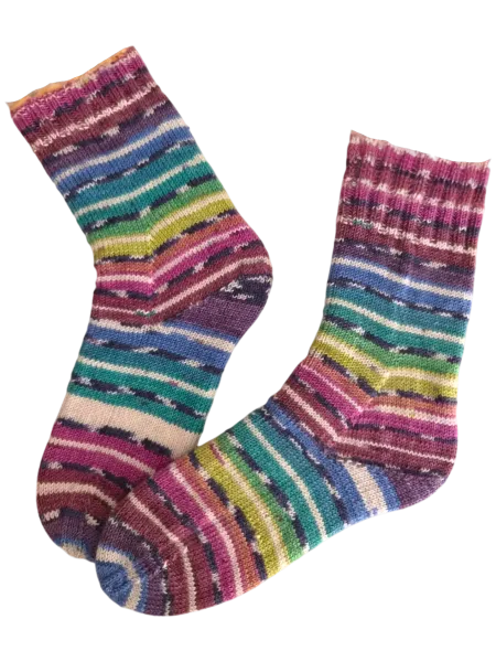 Socken ohne Wolle in Größe 35/36